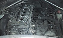Демонтаж коллектора впуска для удаления заслонок BMW X6